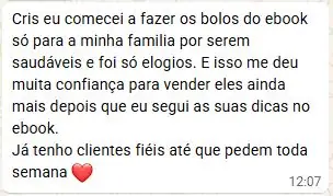 Depoimento de cliente