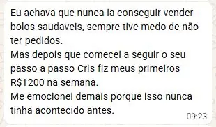 Depoimento de cliente